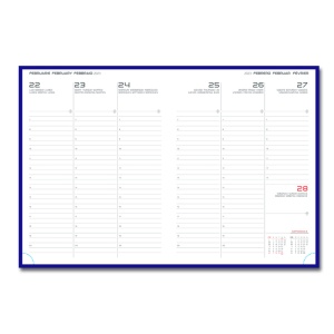 Agendă 477 Tucson Verde, săptămânală 21 x 27 cm - Img 2