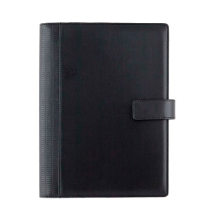 Agendă de lux Canyon Negru, 15 x 21 cm