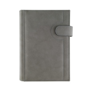 Agendă de lux Nisa Gri, 15 x 21 cm - Img 1
