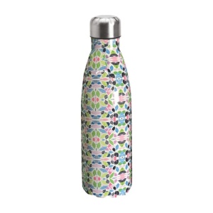 Termos alb 8708-03, 500 ml, diverse imprimeuri
