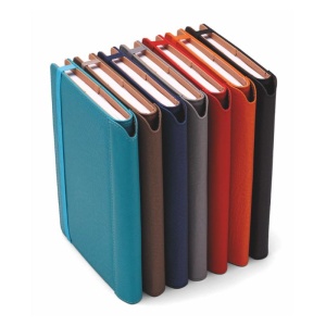 Agendă de lux Borneo Orange cu elastic , 17x 24 cm - Img 2