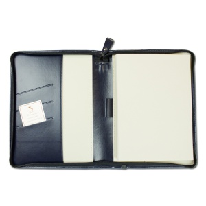 Agendă de lux cu fermoar Selena Blu, 17 x 24 cm - Img 2