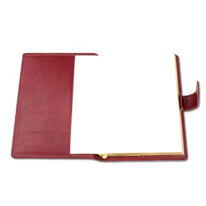 Agendă din piele Kenya Bordo, 15 x 21 cm - Img 2