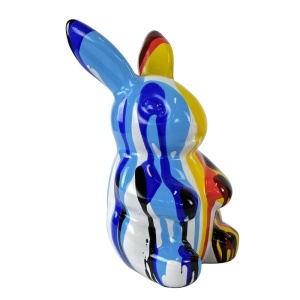 Decorațiune Iepure A569-01, H 25 cm X L 12 cm
