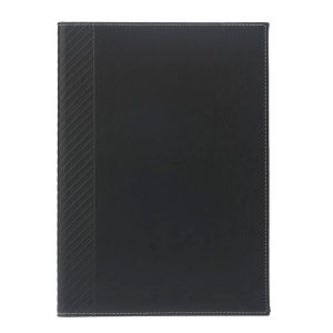 Mapă de lux Cometa Negru, 24 x 33 cm