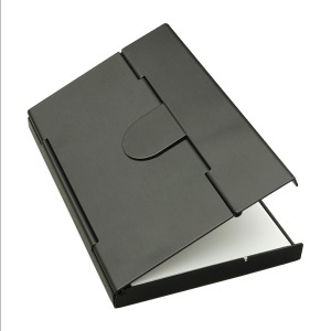 Port card aluminiu Nero 93510801, 9.7 x 6 cm