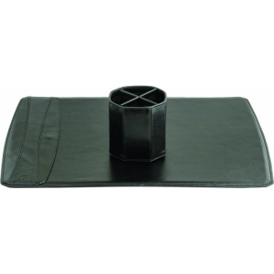 Set de birou din piele Roma Nero 2 Piese, 50 x 37 cm