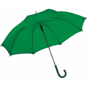 Umbrelă automată, Verde cu mâner plastic