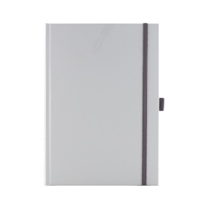 Agendă 459 Matra Gri deschis cu elastic, nedatată 15 x 21 cm