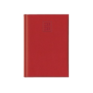 Agendă 460 Sherwood Rosso, zilnică 15 x 21 cm
