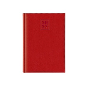 Agendă 460 Sherwood Rosso, zilnică 15 x 21 cm