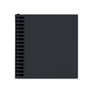 Agendă Cubo Nero, nedatată 17 x 17 cm