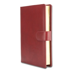 Agenda din piele Kenya Bordo, 17x24 cm - Img 2