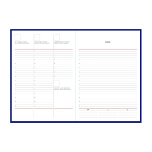 Agendă RA4 Cervino blu ,nedatata 15x21 - Img 2