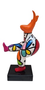 Decorațiune pentru casă, Donna dansatoare , A620-01, H 45 cm X L 26 cm - Img 4