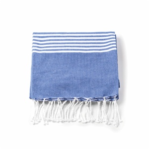 Pareo/prosop de plaja blu
