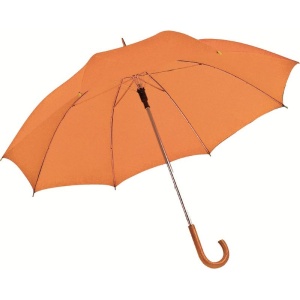 Umbrelă automată, Orange cu mâner plastic