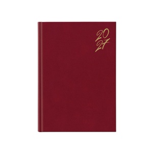 Agendă 457 New Karachi Rosso Ciliegia, zilnică 17 x 24 cm