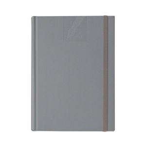 Agendă 459 Matra Gri inchis cu elastic, nedatată 15 x 21 cm