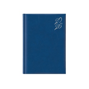 Agendă 460 New Karachi Silver Blu, zilnică 15 x 21 cm