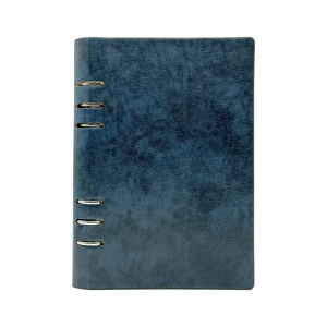 Agendă de lux Circle 207Blu cu inele,15x21 cm