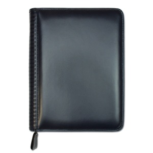 Agendă de lux cu fermoar Selena Blu, 17 x 24 cm - Img 1