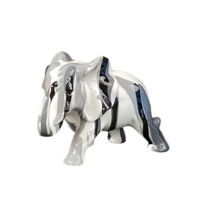 Decorațiune Elefant A481-07, H 8 cm X L 10 cm