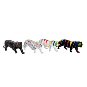 Decorațiune Panteră,A139-03, H 12 cm X L 27 cm - Img 2