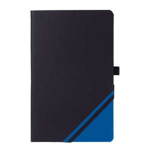 Notes Tortuga Nero/Blu, 13 x 21 cm