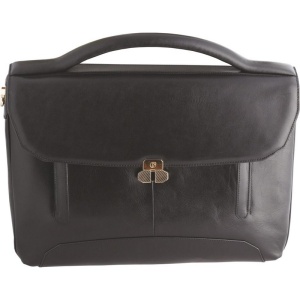 Servietă din piele Roma Nero XX-120/186-011, 43 x 30 x 10 cm