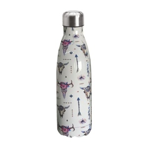 Termos alb 8708-09, 500 ml, diverse imprimeuri