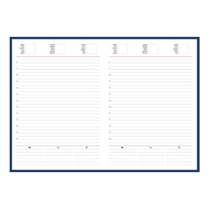 Agendă 439 Matra Orange, nedatată 15 x 21 cm - Img 2