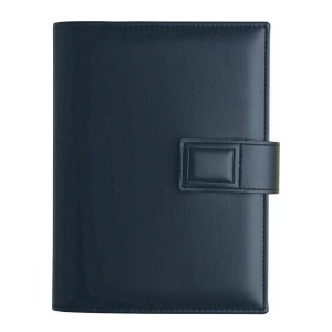 Agendă de lux Capri Nero, 17 x 24 cm