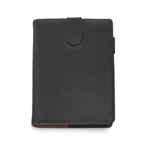 Agendă de lux Riga Negru cu clapă magnetica , 15 x 21 cm