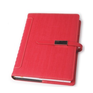 Agendă de lux Sirio Rosso, 17 x 24 cm