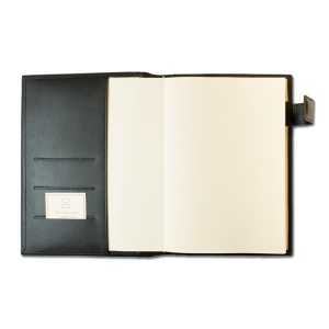 Agenda din piele Mega Nero, 17x24 cm - Img 2