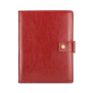 Agendă din piele Mira Rosso, 15 x 21 cm