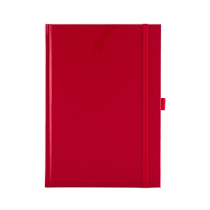 Agendă 459 Matra Roșu cu elastic, nedatată 15 x 21 cm