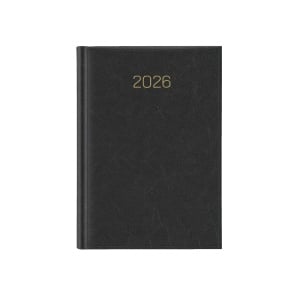 Agendă 460 New Karachi Nero, zilnică 15 x 21 cm