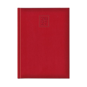 Agendă 477 Sherwood Rosu, săptămânală 19.7 x 26.5 cm