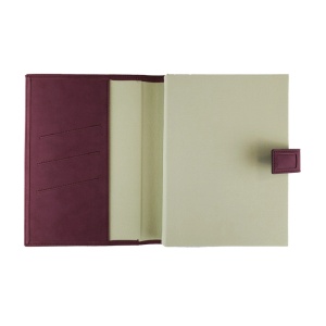 Agendă de lux Roma Bordo, 17 x 24 cm - Img 2