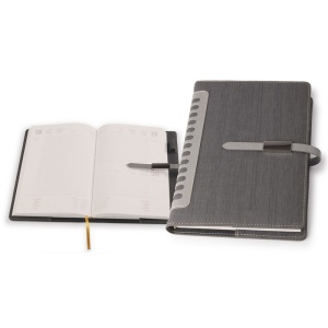 Agendă de lux Sirio Gri, 17 x 24 cm - Img 2