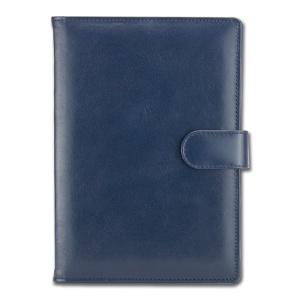 Agenda din piele Kenya Blu, 17x24 cm