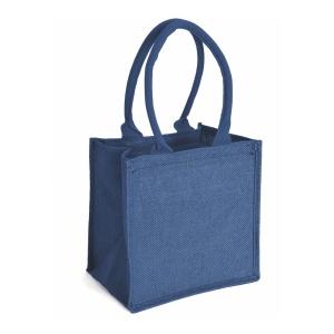 Sacoșă 1043 din iuta, blu