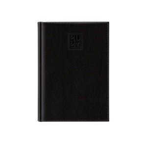 Agendă 460 Sherwood Nero, zilnică 15 x 21 cm