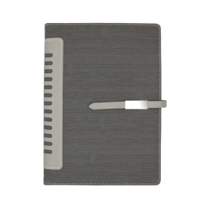 Agendă de lux Sirio Gri, 17 x 24 cm
