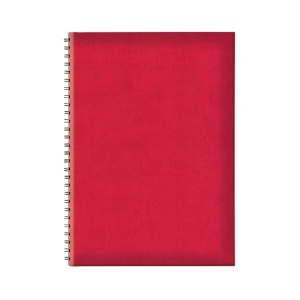 Agendă RA3 Tucson Ghost Rosso cu spiră, nedatată 17 x 24 cm