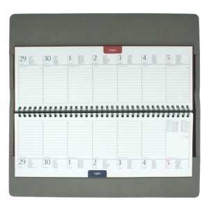 Planner de lux Cometa Capri Gri, 11 x 30 cm - Img 2