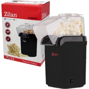 Aparat Pentru Popcorn Zilan ZLN8045,Negru Putere 1200W, sistem cu jet de aer cald, - Img 2
