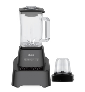 Blender si rasnita electrica 2 in 1 ZILAN ZLN4310 - 1200W, vas sticla 1.6L - Img 2